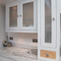 glazed counter top unit