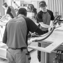 preparing worktops for installation